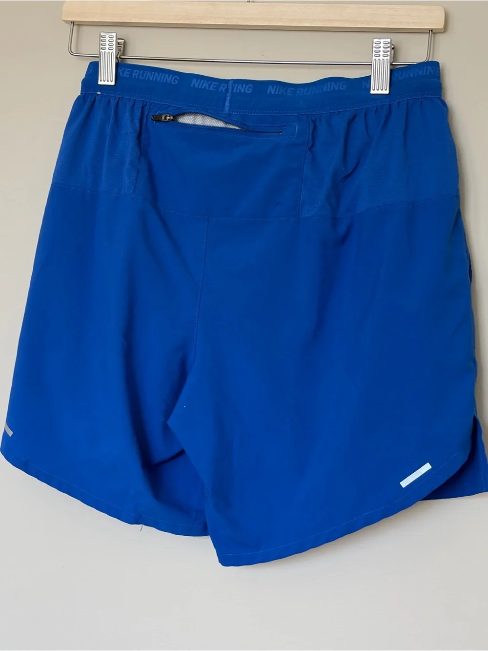 Nike Women’s Royal Blue Athletic Running Shorts with Black Drawstring small
